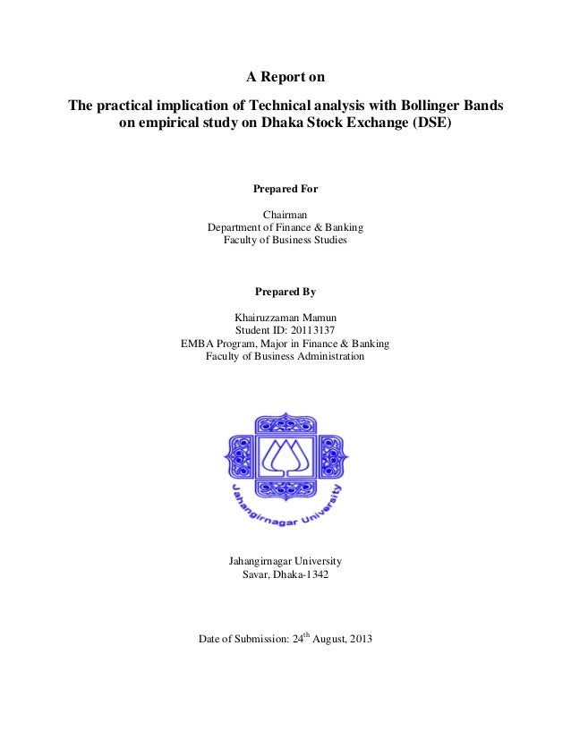 Technical analysis bollinger bands