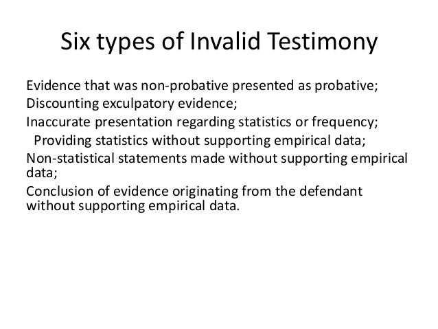 disclosure exculpatory statement