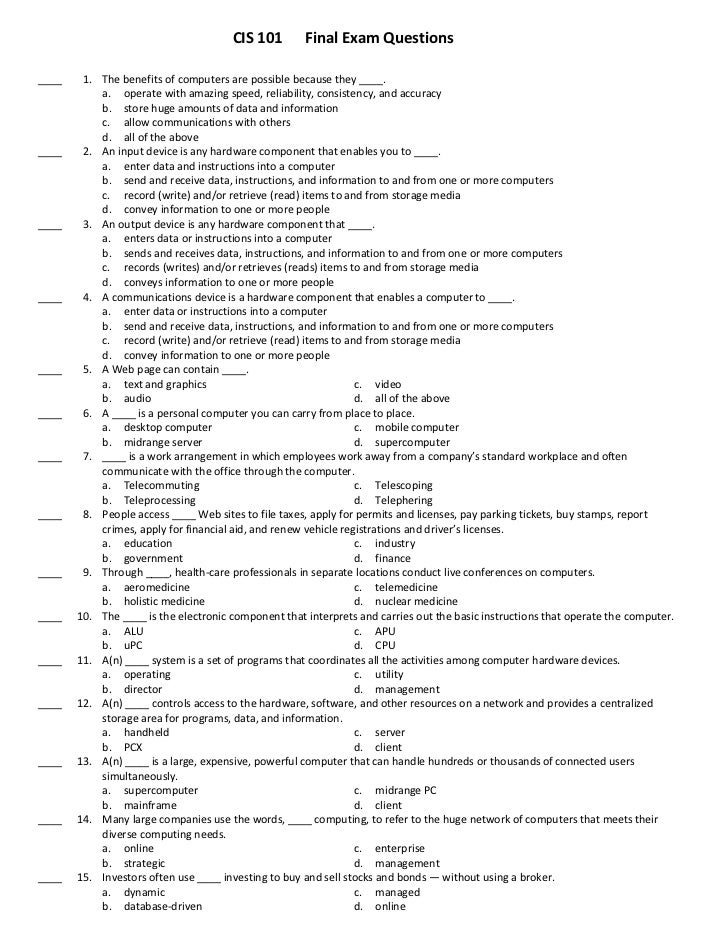 Drivers Ed Final Exam Answers Nc conceptslasopa
