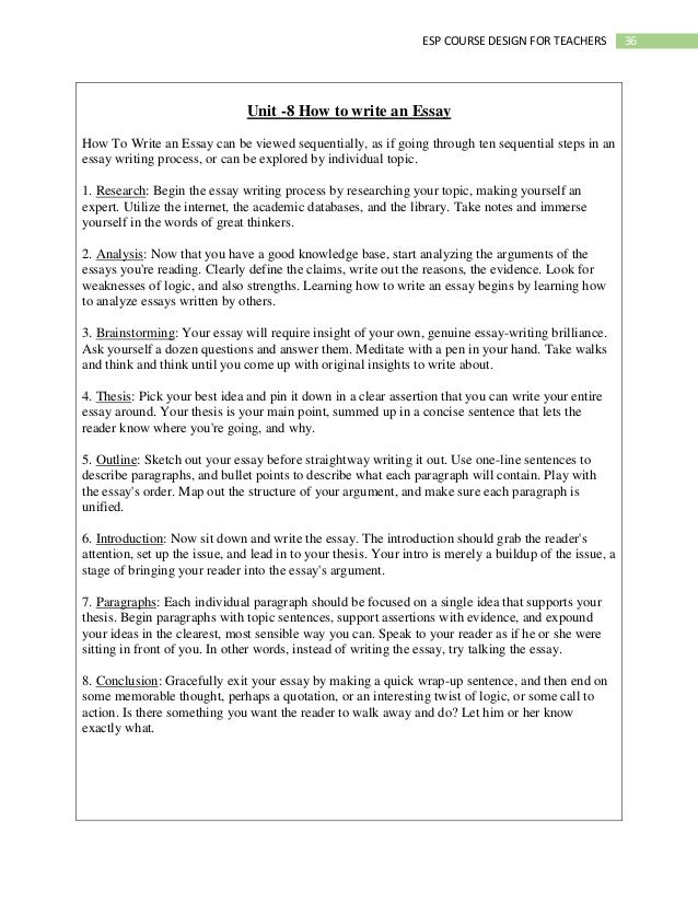 How to Write an Essay in 5 Steps