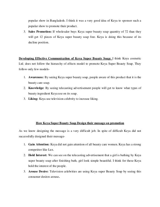 Marketing plan final paper term paper