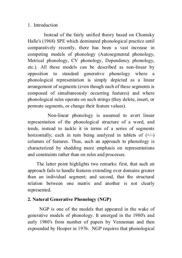 Purchase a dissertation n natural phonology