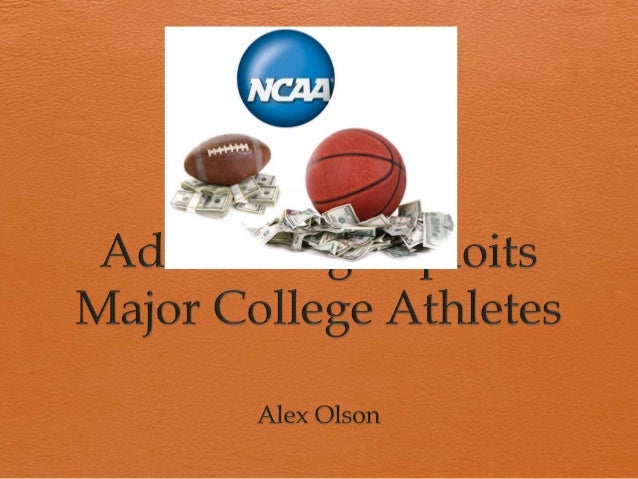 Not paying college athletes essay