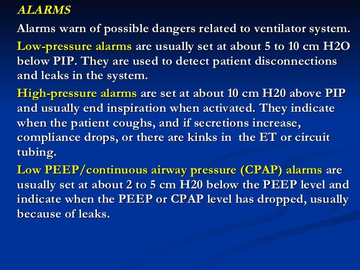 Mechanical Ventilation