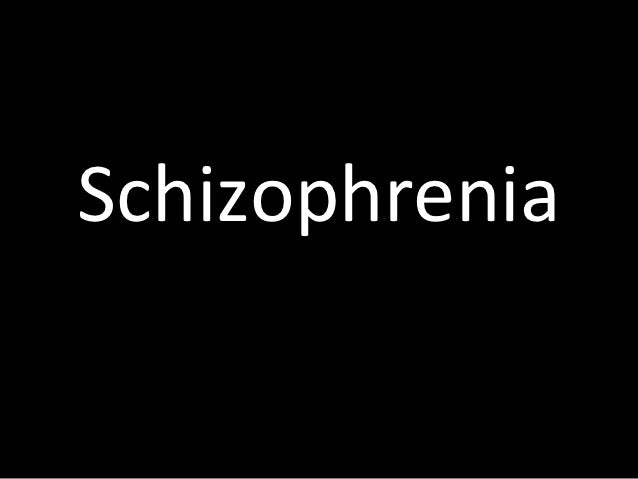 Peer Reviewed Journals Schizophrenia
