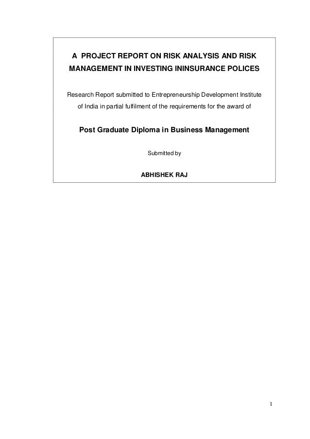 Forex market project report