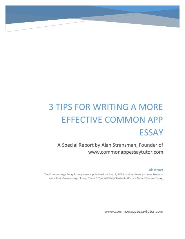 commonapp essay commonapp essay