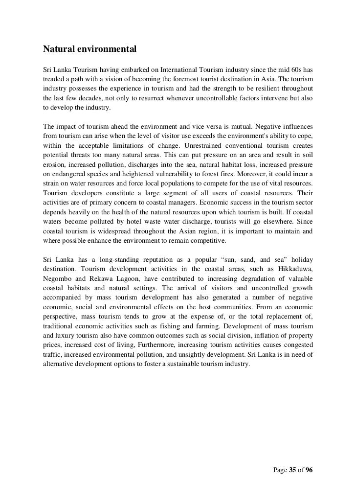 Essay on tourist attractions in sri lanka image