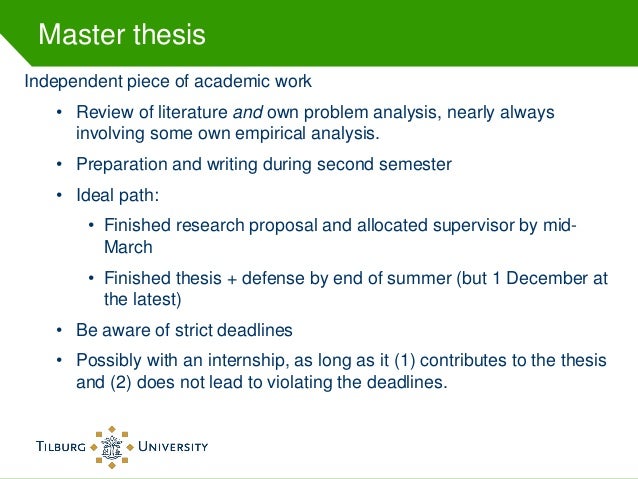 Master thesis examples finance
