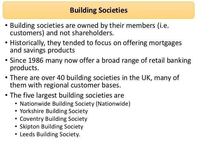 Building Society Vs Banks Building Society Vs Banks
