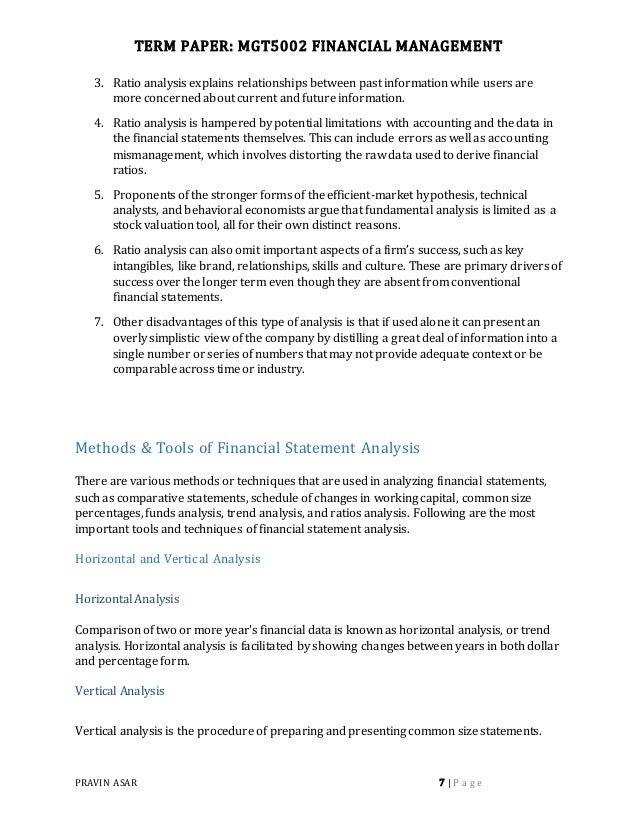 Research Essay Proposal Paper Ratio And Financial Statement Analysis Essay Custom Paper High School Essays also Hamlet Essay Thesis Financial Analysis Essay Underfontanacountryinncom Argumentative Essay Examples High School