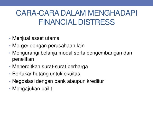 Non Financial Distress 57