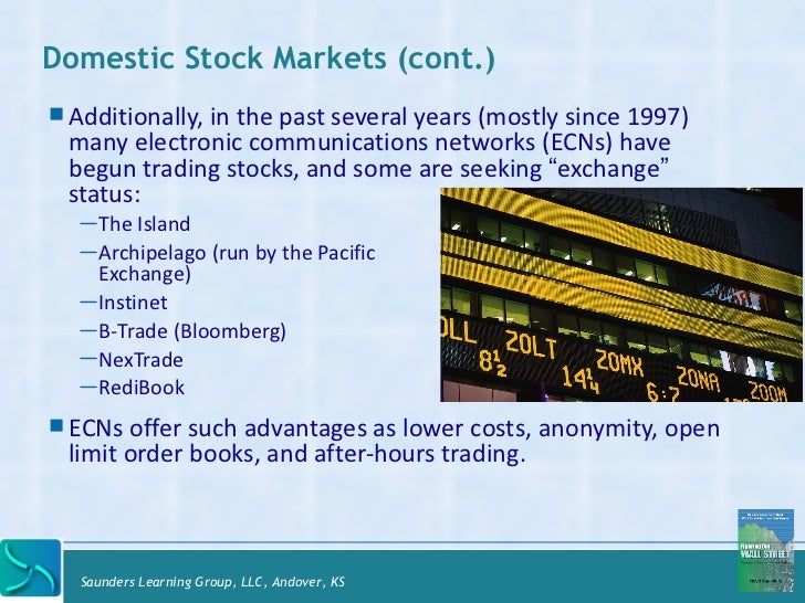 Instinet options trading