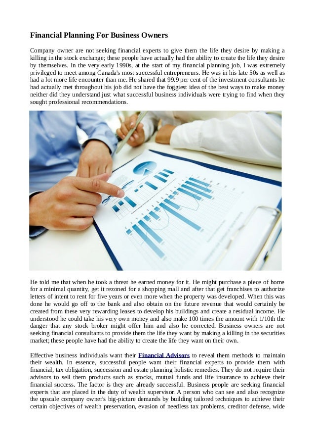 Buying a financial planning business : Affordable Price - www ...