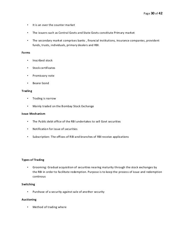 Options trading mechanism