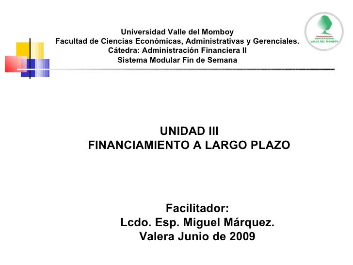 Ejercicios De Financiamiento A Largo Plazo Resueltos