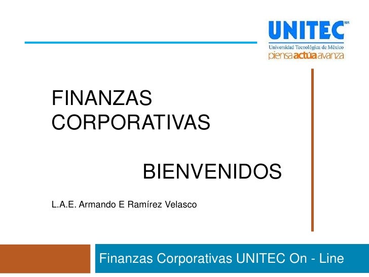 Finanzas Corporativas Finanzas Corporativas | finanzas corporativas bienvenida Finanzas Corporativas Finanzas Corporativas | finanzas corporativas bienvenida