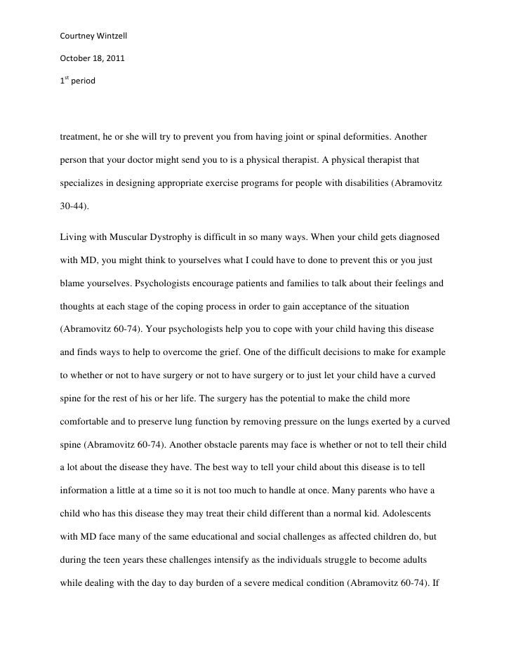 Physical therapy essay 2012