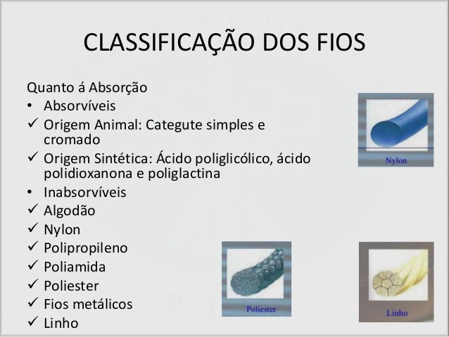 Fios e suturas