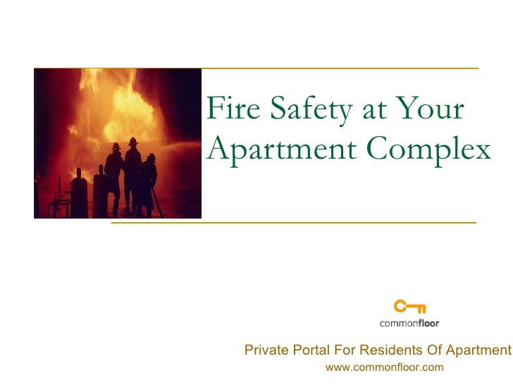 Fire Safety at Your Apartment Complex