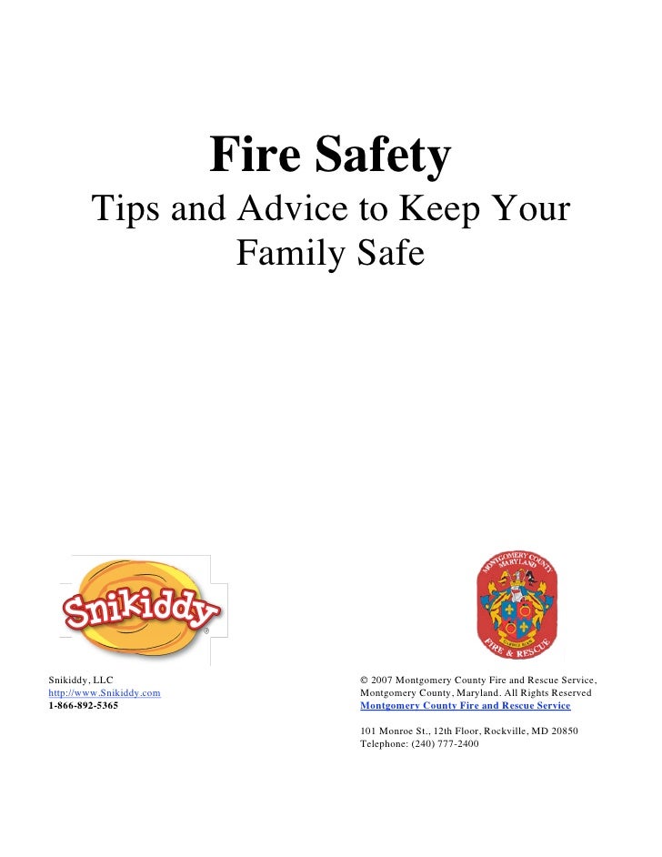 Fire Safety Tips