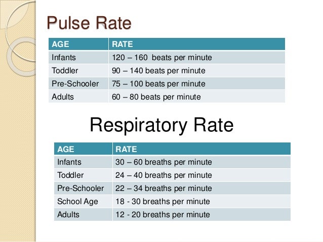 Pulse Rate For Adult 2