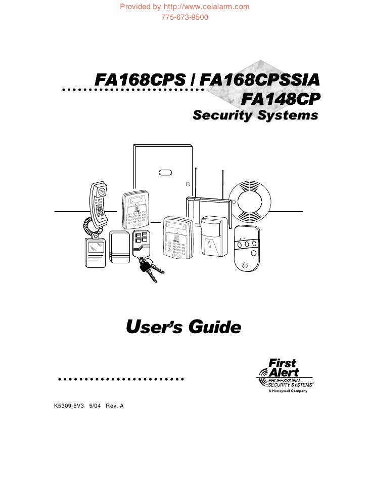 First Alert Security System Manual