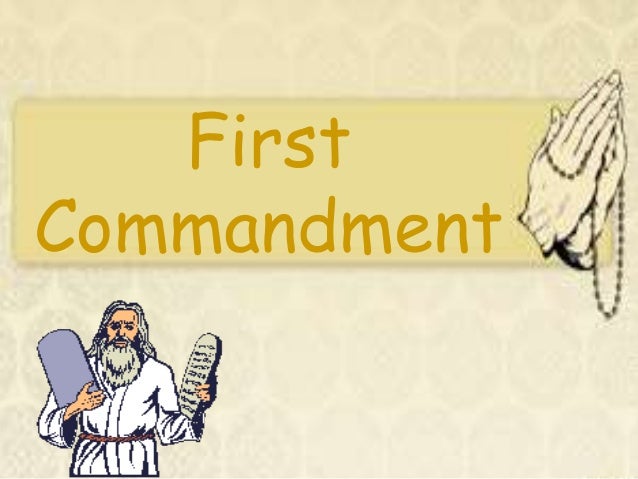 importance of the first commandment It is tempting to solve this difficulty by understanding the second commandment—like the first—to be a prohibition against idolatry first, the theory posits. importance of the first commandment It is tempting to solve this difficulty by understanding the second commandment—like the first—to be a prohibition against idolatry first, the theory posits.