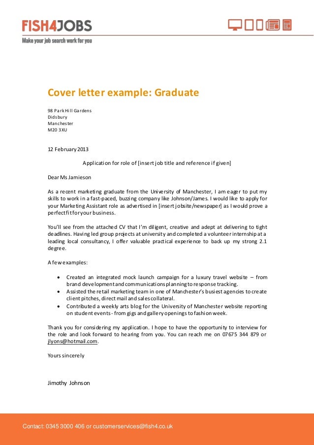fish and cover letter fish4jobs graduate cover letter exle fish and cover letter fish4jobs graduate cover letter exle