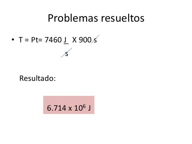 Fisica  problemas potencia mecanica resueltos y propuestos