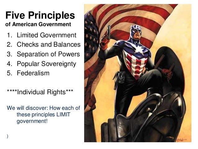 Five basic principles of american government