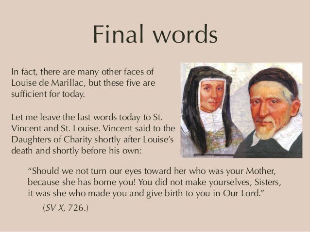 Five Faces of St. Louise de Marillac
