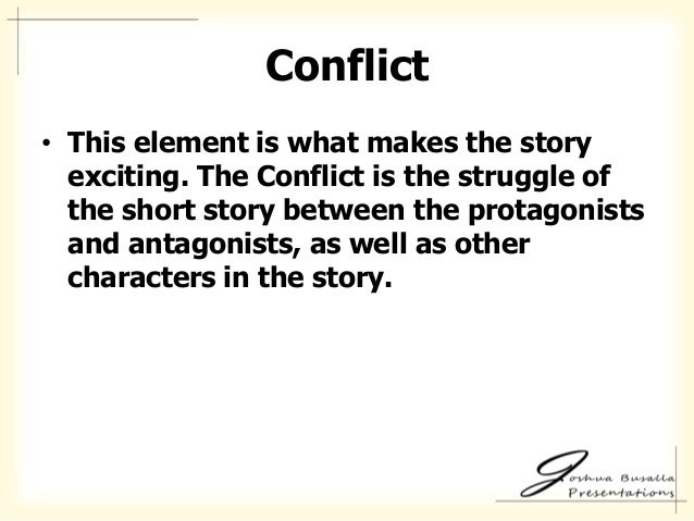 Short story elements essay