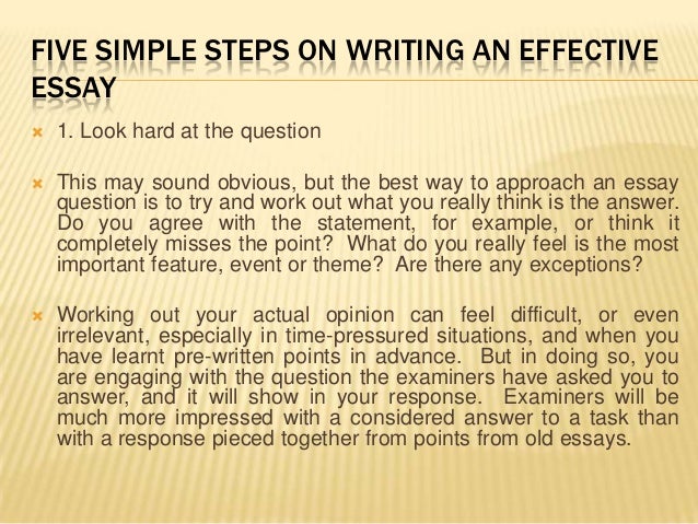 Guide to Essay Writing - Four steps of Essay Writing - Marianopolis