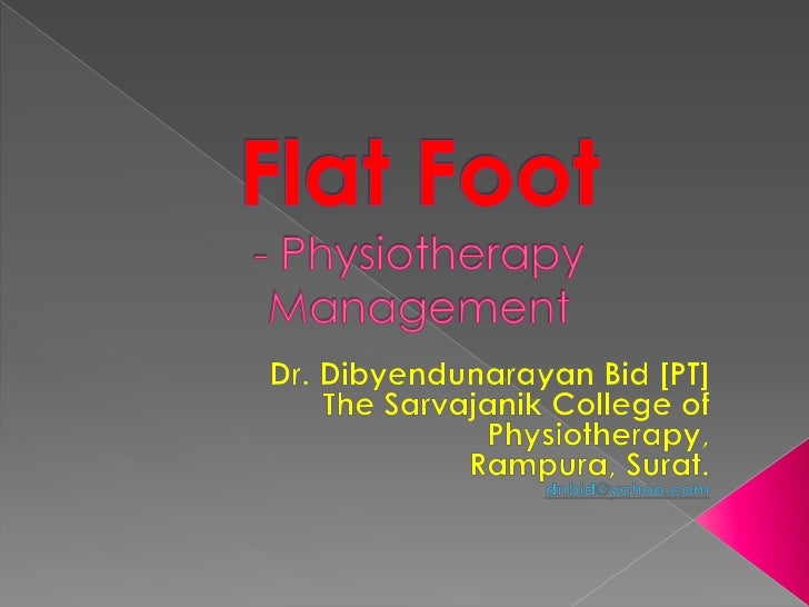 Acquired Flat Feet