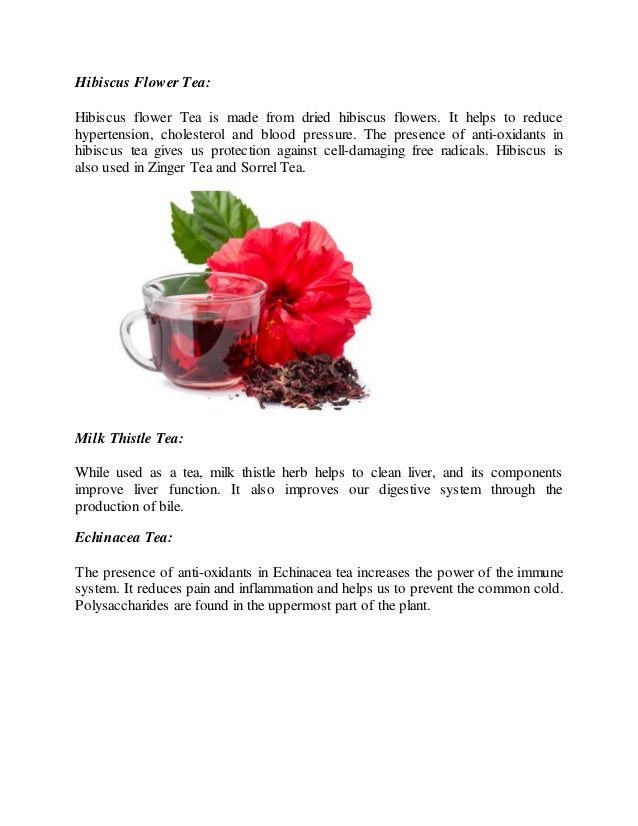 Hibiscus Tea Cuts Blood Pressure