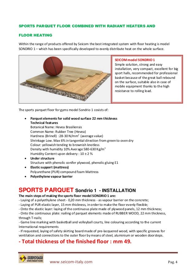flooring regulation heat european guide radiant