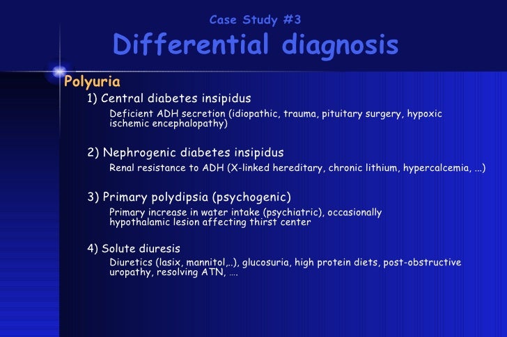 diabetes insipidus pediatric case study diabetes insipidus pediatric case study