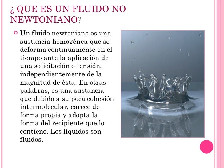 Fluidos no newtonianos