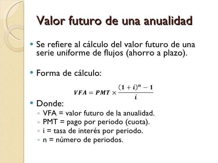 Flujos de efectivo