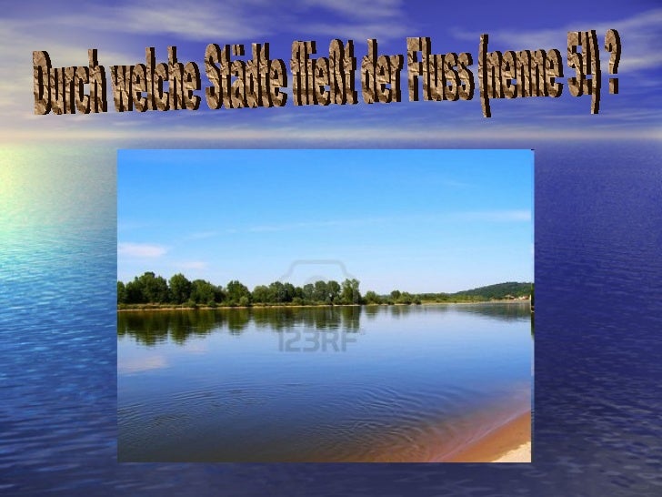 Wie Heißt Der Längste Fluss In Deutschland