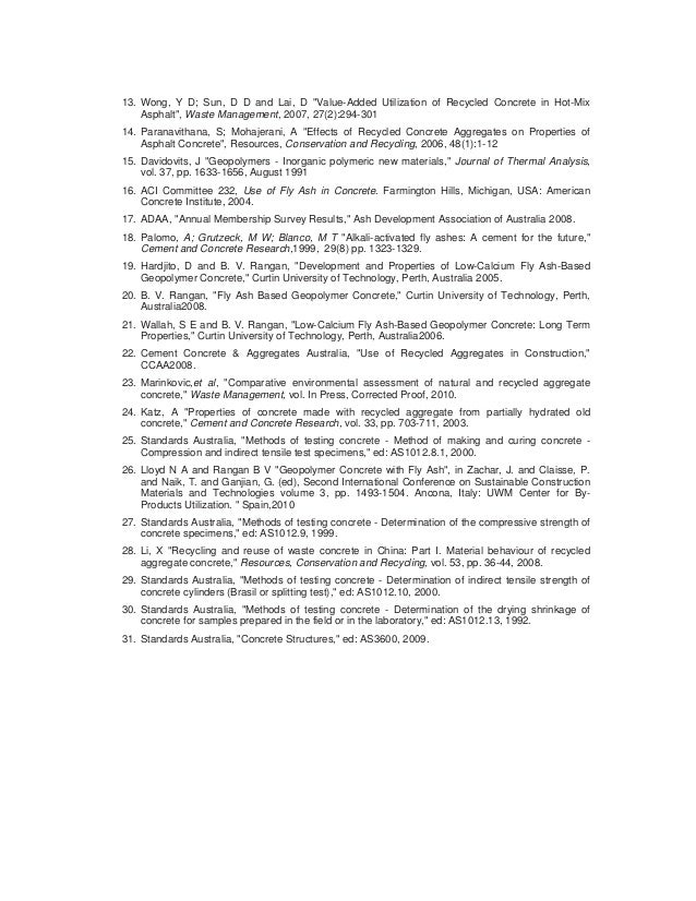 Phd Thesis Concrete Technology