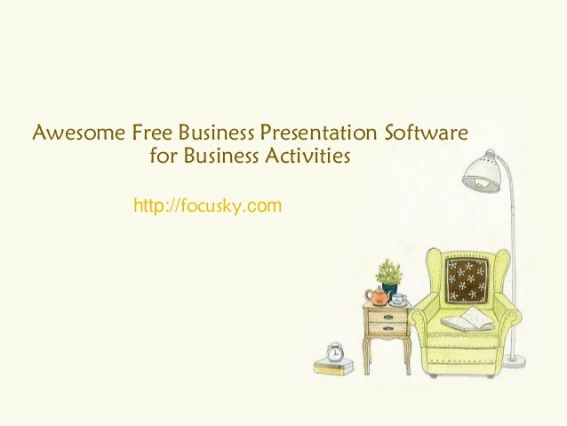 Business presentation software