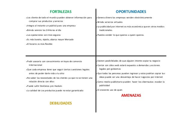 FORTALEZAS
 Los cliente de todo el mundo pueden obtener información para
comprar sus productos y servicios
 Integra al i...