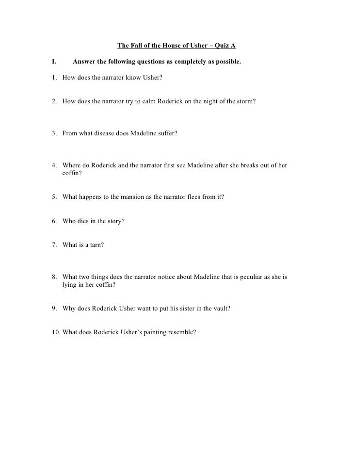 fall of the house of usher analysis essay The fall of the house of usher analysis essaysthe mind is a complicated thing not many stories are able to portray this in such an interesting manner as in edgar allan poe. fall of the house of usher analysis essay The fall of the house of usher analysis essaysthe mind is a complicated thing not many stories are able to portray this in such an interesting manner as in edgar allan poe.
