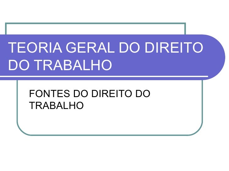 Artigos direito do trabalho