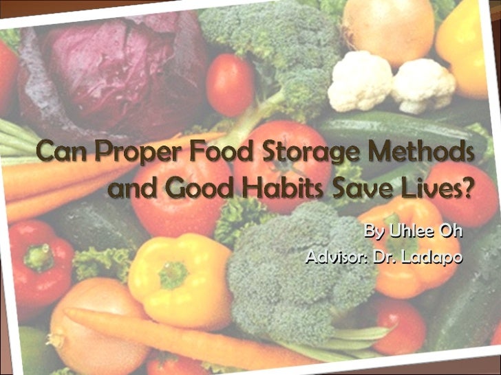 Food Storage Powerpoint