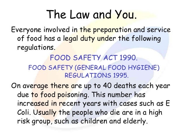 Food Hygiene Legislation In Health And Social Care Food Hygiene Legislation In Health And Social Care