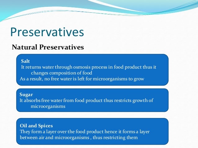Advantages Of Natural Food Preservatives Advantages Of Natural Food Preservatives