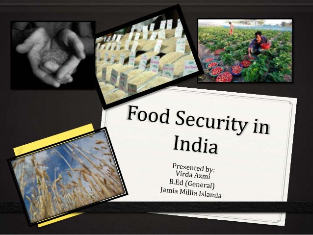 Essay on food safety in india